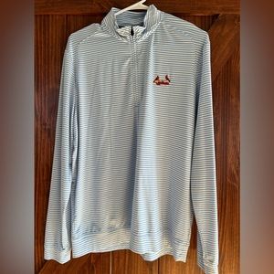 ST LOUIS CARDINALS JOHNNIE—O Quarter Zip Pullover